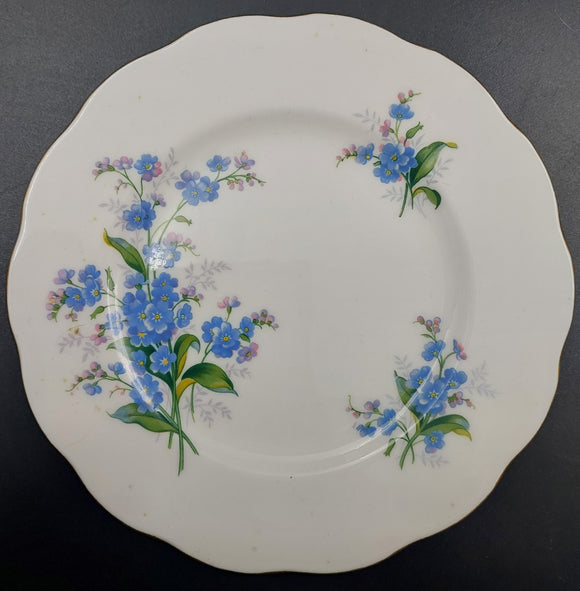 Royal Albert - Forget-Me-Not - Side Plate with Gold Trim