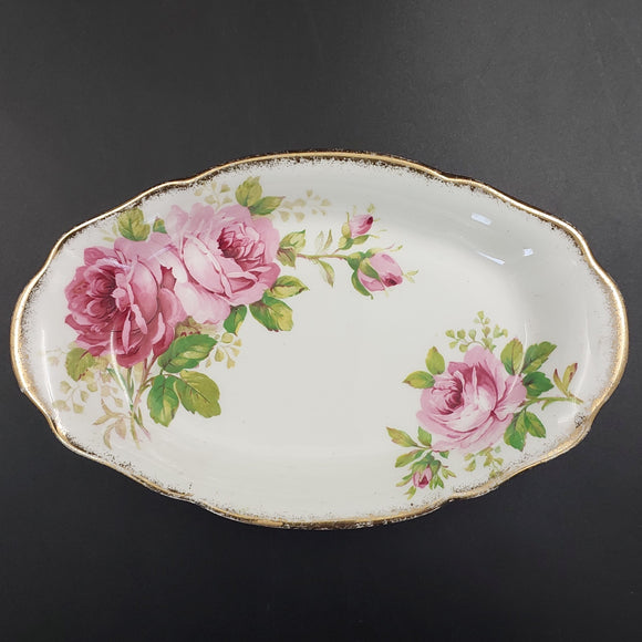 Royal Albert - American Beauty - Oval Dish, 19.9 cm