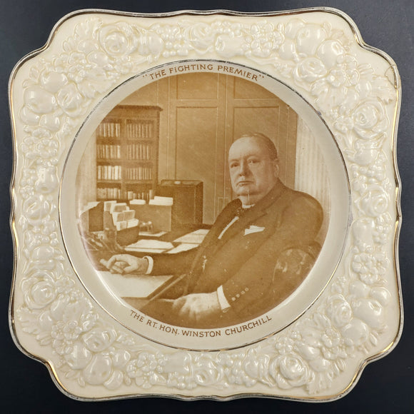 Crown Ducal - Rt. Hon. Winston Churchill - Display Plate