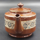 English-made Stoneware Tea Service with Hand-painted Band