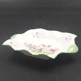 Shelley - Pink, Purple and White Flowers - Tab-handled Square Dish