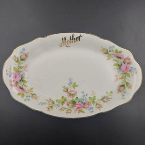 Royal Albert - Moss Rose, "Mother" - Oval Dish