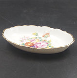 Limoges - Floral Spray - Small Oval Dish