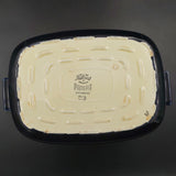 Rorstrand - Panera, Dark Blue - Tab-handled Oven Dish