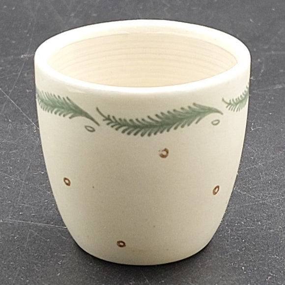 Susie Cooper - 2150 Fern Edge and Rings with Inside Bands of Grey - Egg Cup