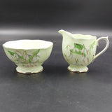 Royal Albert - Laurentian Snowdrop on Green - 21-piece Tea Set