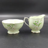 Royal Albert - Laurentian Snowdrop on Green - 21-piece Tea Set