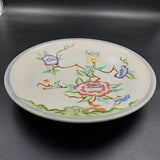 Wood & Sons - Chinese Rose - Hand-painted Charger