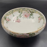 Royal Doulton - Underglaze Indestructible Flowers - Footed Bowl - ANTIQUE