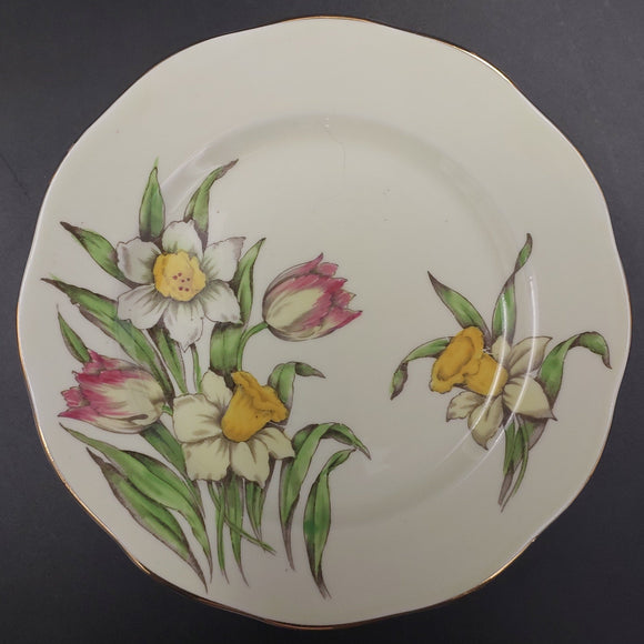 Salisbury - Tulips and Daffodils - Side Plate