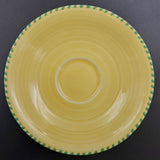 Crown Ducal - Yellow with Green Stripes - Trio