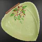 Carlton Ware - Apple Blossom, Green - 1617/6 Triangular Tray
