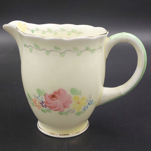 Foley - Hand-painted Flowers - Milk Jug