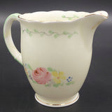 Foley - Hand-painted Flowers - Milk Jug