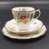 Royal Albert - Pink, Yellow and Blue Flowers - Trio
