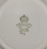 Aynsley - Filigree on Lilac and White Bands - Saucer