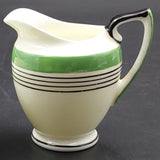 Royal Doulton - Radiance, Green V1506 - Milk Jug