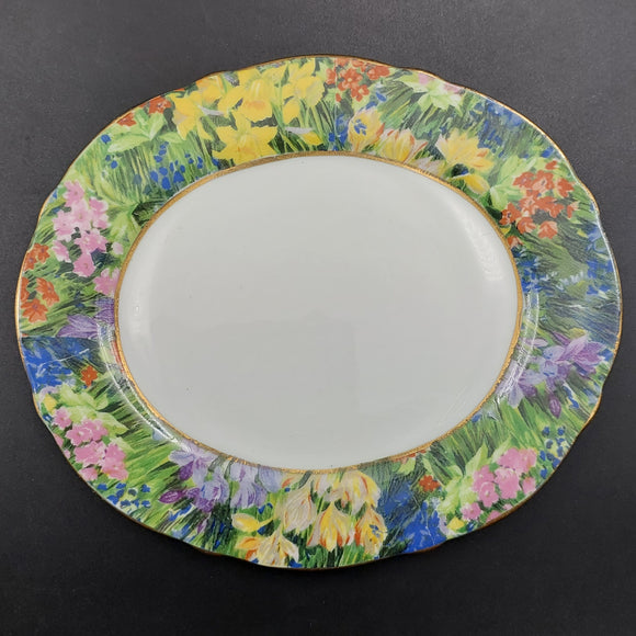 Paragon - Springtime - Oval Side Plate