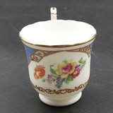 Hammersley - Floral Sprays with Blue Patches - Demitasse Duo