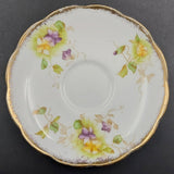 Royal Albert - Purple and Yellow Flowers - Demitasse Duo