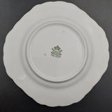 Melba - Ring of Green and White Flowers - Side Plate