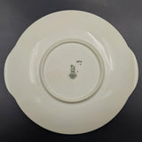 Royal Doulton - Green Rim with Art Deco Pattern, V1517 - Cake Plate