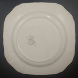 Johnson Brothers - Floral Spray with Blue Rim - Salad Plate