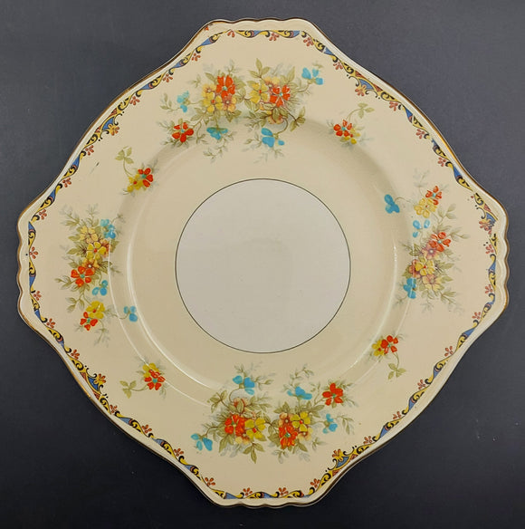 Royal Winton - Hand-painted Flowers - Salad Plate