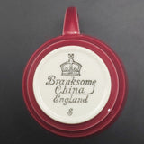 Branksome - Tudor Rose and Windsor Grey - Coffee Cup