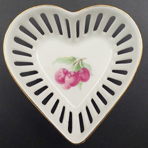 Schwarzenhammer - Cherries - Heart-shaped Trinket Dish