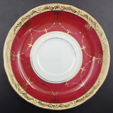 Grosvenor - Maroon Band with Gold Filigree - Trio