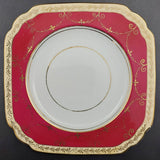 Grosvenor - Maroon Band with Gold Filigree - Trio