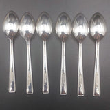 Silver Pride - Set of 6 Silver-plated Teaspoons in Original Box