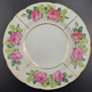 Moritz Zdekauer - Pink Roses - Rimmed Bowl