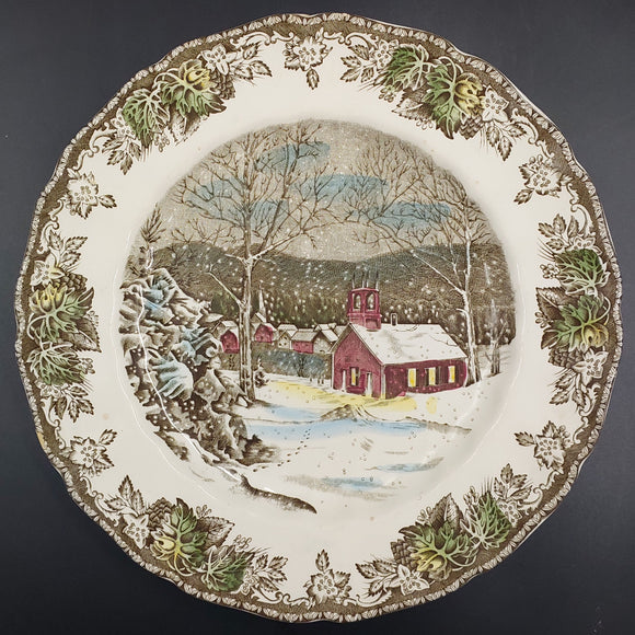 Johnson Brothers - The Friendly Village: The School House - Dinner Plate