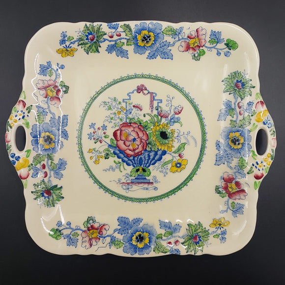 Mason's - Strathmore - Tab-handled Square Plate