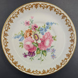 Crown Staffordshire - England's Bouquet - Saucer, Straight Rim