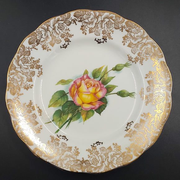 Royal Standard - World Famous Roses, Peace - Side Plate