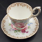 Crown Staffordshire - England's Bouquet - Demitasse Duo