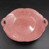 Empire - Mottled Red - Tab-handled Round Dish