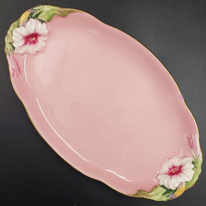 Royal Winton - Petunia, Pink - Oval Dish