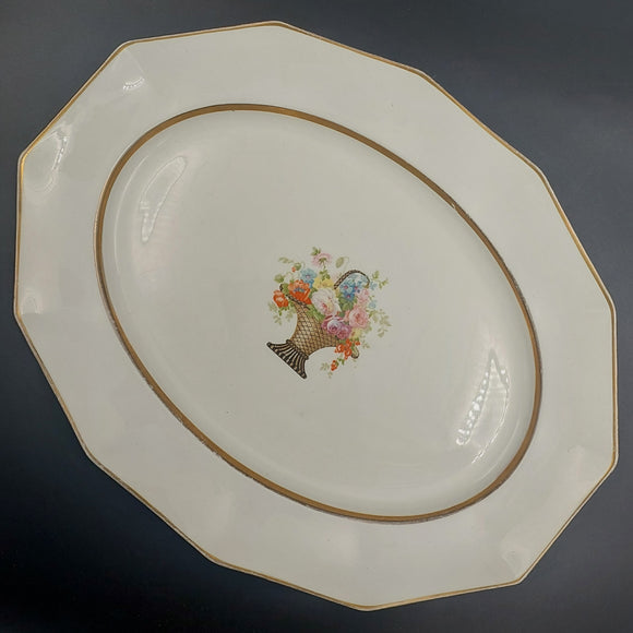 Johnson Brothers - Basket of Flowers - Platter