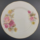 Queen Anne - Yellow and Pink Roses, 8517 - Side Plate