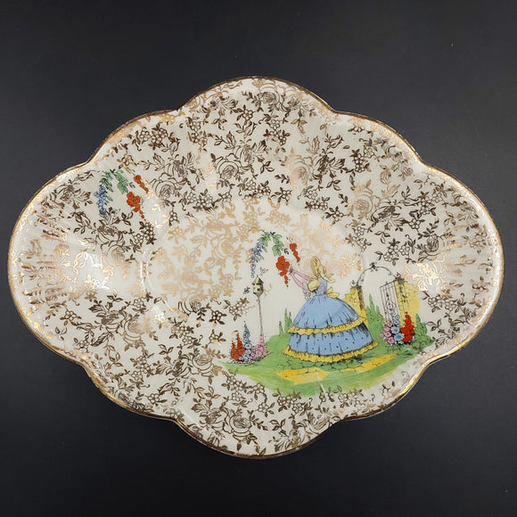 Empire - Crinoline Lady - Oval Dish