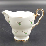 Trentham Royal Crown Pottery - Green and Gold - Tea for Two