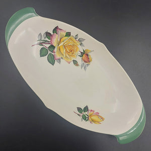 Royal Winton - Yellow Roses - Oval Dish