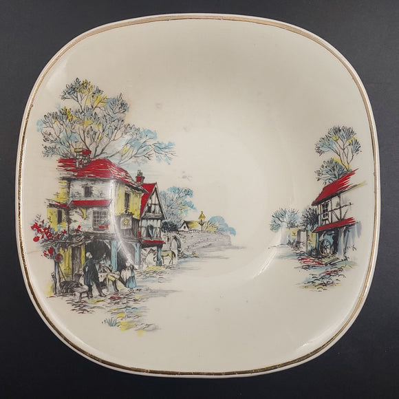 J & G Meakin - Elizabethan Town - Small Bowl