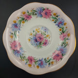 Foley - Cornflowers, Pink Rim - Trio