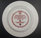 Mosa - HKH Princess Juliana 75th Birthday - Display Plate