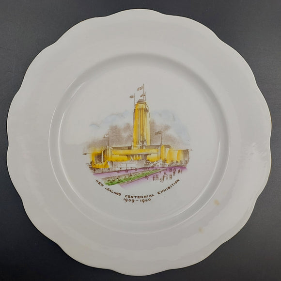Royal Albert - New Zealand Centennial Exhibition 1939-1940 - Plate